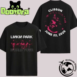 Linkin Park From Zero World Tour 2025 Hellfest Tee In Clisson France On June 22 2025 Two Sides Unisex T-Shirt