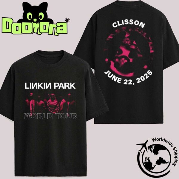 Linkin Park From Zero World Tour 2025 Hellfest Tee In Clisson France On June 22 2025 Two Sides Unisex T-Shirt