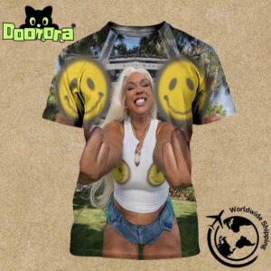 Lizzo New Mixtape My Face Hurts From Smiling Art Cover Fan Gifts All Over Print Shirt