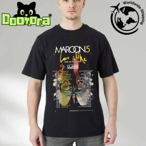 Maroon 5 Love Is Like 2025 US Fall Tour Dates Fan Gifts Classic T-Shirt