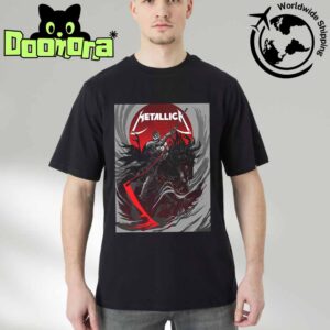 Metallica M72 Denver 2025 Tee In Denver Colorado At Empower Field On June 27 And 29 2025 The Death Knight Artwork Classic T-Shirt