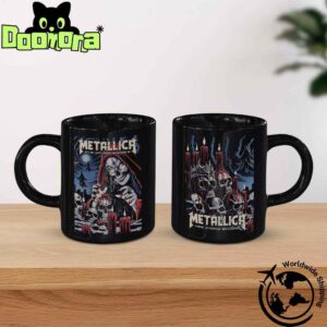 Metallica M72 Santa Clara 2025 Night 1 And 2 Poster At Levi’s Stadium In California On June 20 And 22 2025 Fan Gifts Ceramic Mug