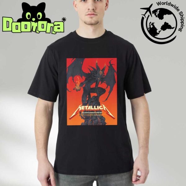Metallica M72 Santa Clara 2025 Poster In Santa Clara California At Levi’s Stadium On June 20 And 22 2025 Artwork Fan Gifts Classic T-Shirt