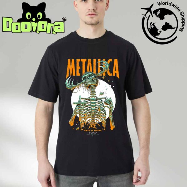 Metallica Until It Sleeps Load Album Anniversary Artwork Fan Gifts Classic T-Shirt
