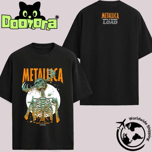Metallica Until It Sleeps Load Album Anniversary Artwork Fan Gifts Two Sides Classic T-Shirt