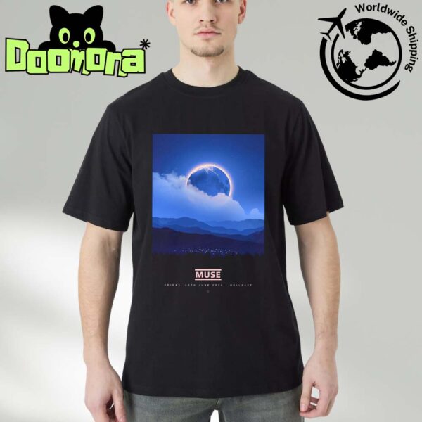 Muse Band In Hellfest 2025 Art Cover Fan Gifts Classic T-Shirt