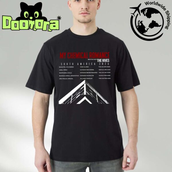 My Chemical Romance South America 2026 Tour Dates Fan Gifts Classic T-Shirt
