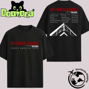 My Chemical Romance South America 2026 Tour Dates Fan Gifts Two Sides Classic T-Shirt