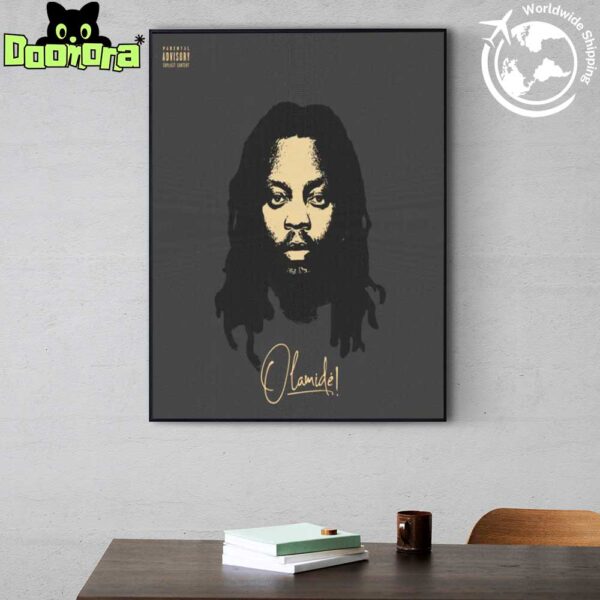 Olamide Olamidé New Album Art Cover Fan Gifts Home Decor Poster Canvas