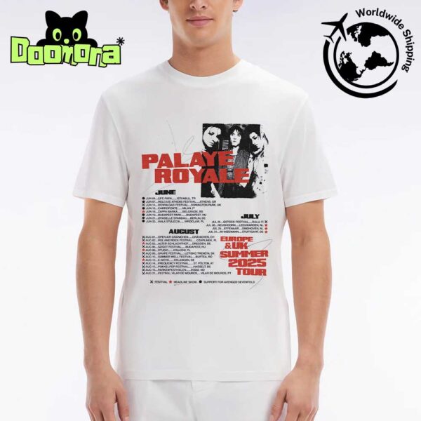Palaye Royale Europe And UK Summer 2025 Tour Dates Fan Gifts Classic T-Shirt