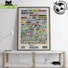 All Time Low EVERYONE’S TALKING Tour North American Dates 2025 Fan Gifts Home Decor Poster Canvas