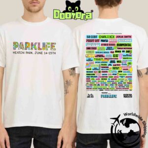 Parklife Festival 2025 Lineup At Heaton Park In Manchester UK On June 14-15 2025 Fan Gifts Two Sides Classic T-Shirt