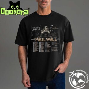 Paul Wall The Great Wall Tour Dates 2025 Fan Gifts Classic T-Shirt