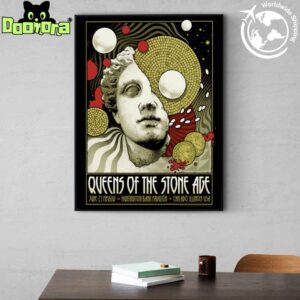 Queens Of The Stone Age The End Is Nero At Huntington Bank Pavilion At Northerly Island On June 21 2025 Fan Gifts Home Decor Poster Canvas
