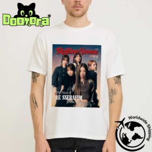 Rolling Stone Japan Vol 31 Le Sserafim Special Cover 1 Fan Gifts Classic T-Shirt