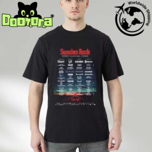 Sweden Rock Festival Line Up In Sölvesborg Sweden On June 4-7 2025 Fan Gifts Classic T-Shirt