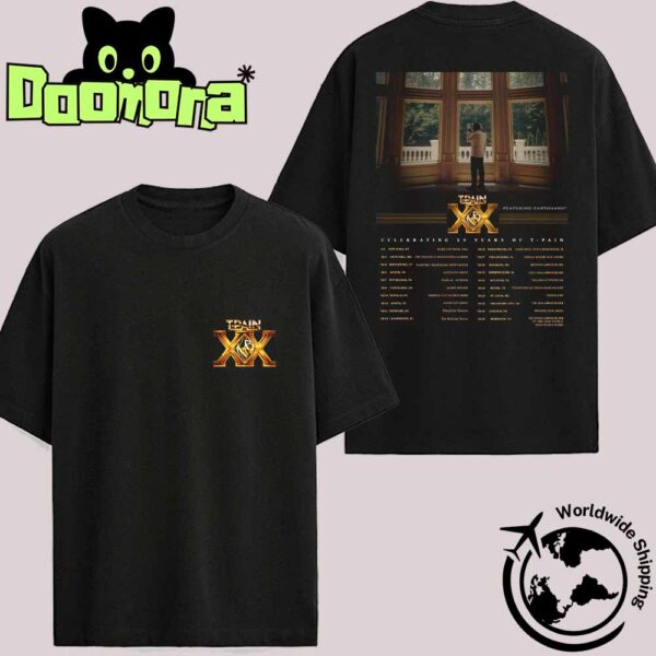 T-Pain The TP20 Tour Dates 2025 Fan Gifts Two Sides Classic T-Shirt