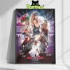 Taylor Swift Eras Tour Dublin 2025 Poster With Aviva Stadium Collage Artwork Home Decor Poster Canvas