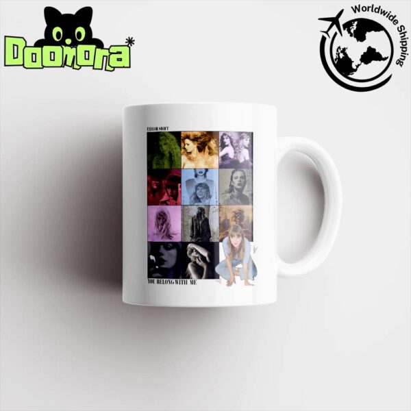 Taylor Swift You Belong With Me The Taylor’s Versions Album Artwork Fan Gifts Ceramic Mug