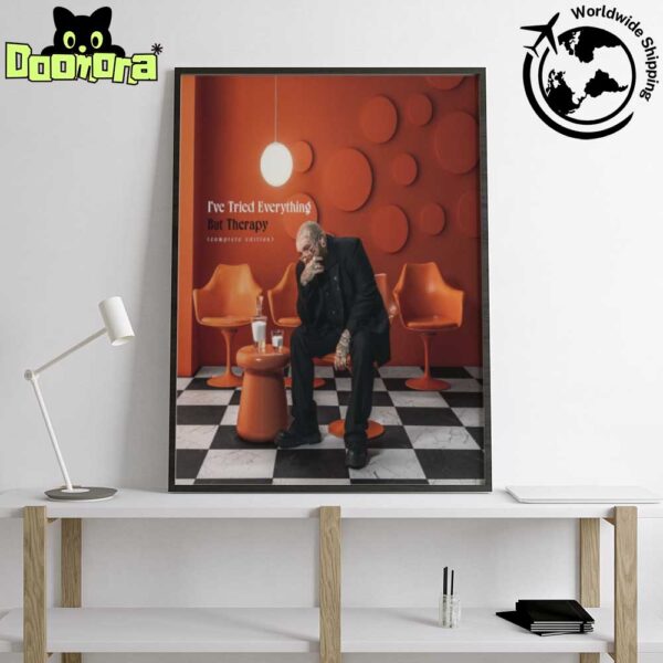 Teddy Swims I’ve Tried Everything But Therapy Complete Edition Art Cover Fan Gifts Home Decor Poster Canvas