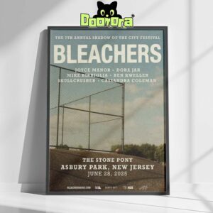 The 7th Annual Shadow Of The City Festival Bleachers Stone Pony Summer Stage Asbury Park NJ June 28 2025 Home Decor Poster Canvas