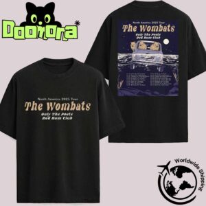 The Wombats North America 2025 Tour Dates Fan Gifts Two Sides Classic T-Shirt
