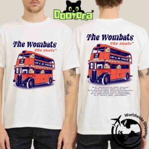 The Wombats UK And Ireland Tour Dates 2025 Fan Gifts Two Sides Classic T-Shirt