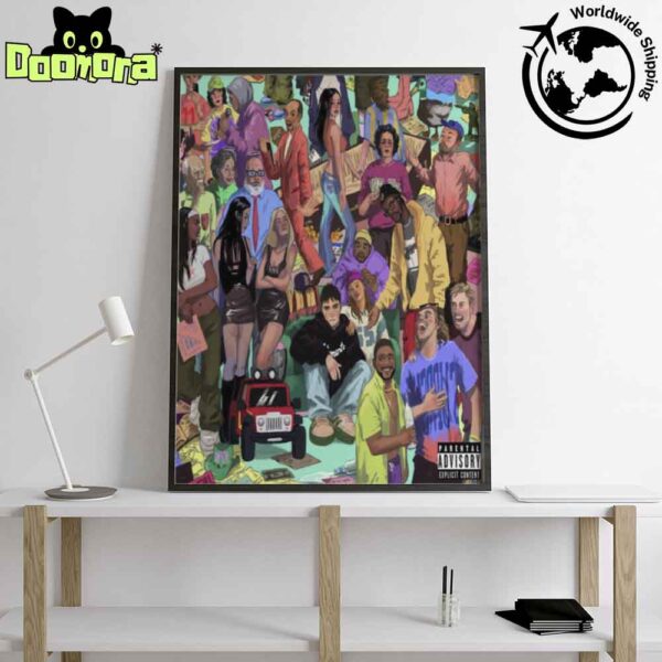 Token I’m Not Supposed To Be Here New Album Art Cover Fan Gifts Home Decor Poster Canvas