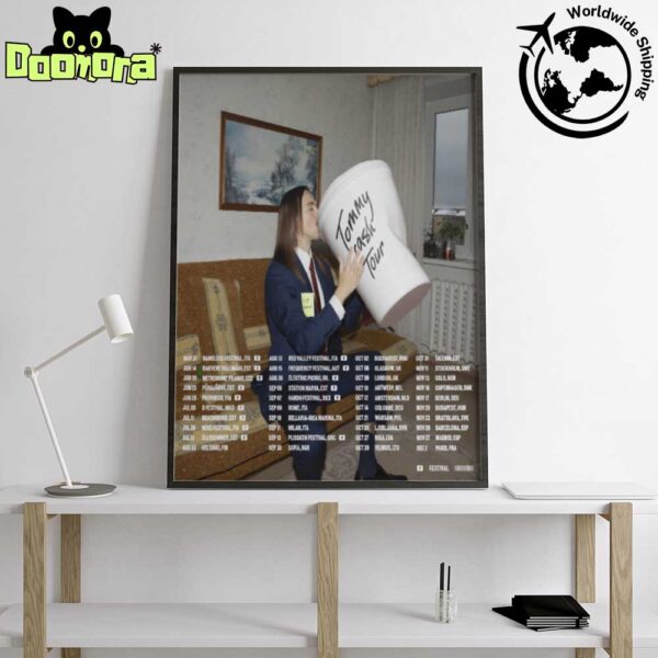 Tommy Cash Tour Dates 2025 Fan Gifts Home Decor Poster Canvas