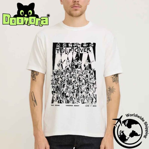 Turnover Band Peripheral Vision Tour At The Dome In Virginia Beach On June 07 2025 Artwork Fan Gifts Classic T-Shirt
