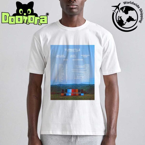 Turnstile Band The Never Enough Tour Dates 2025 Fan Gifts Classic T-Shirt
