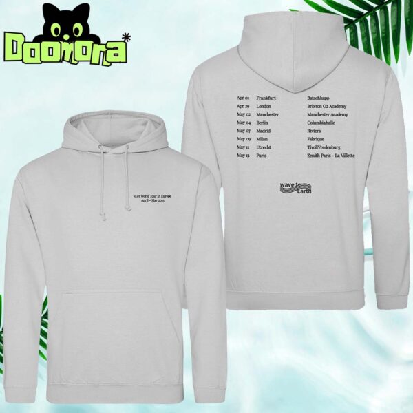 Wave To Earth 0.03 World Tour Dates In Europe 2025 Fan Gifts Classic Hoodie