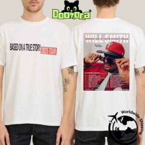 Will Smith Based On A True Story Tour Summer 2025 Fan Gifts Two Sides Classic T-Shirt