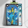 Wu-Tang Clan Portland Concert Poster Featuring Samurai Hands Artwork At Moda Center Jul 15 2025 Home Decor Poster Canvas