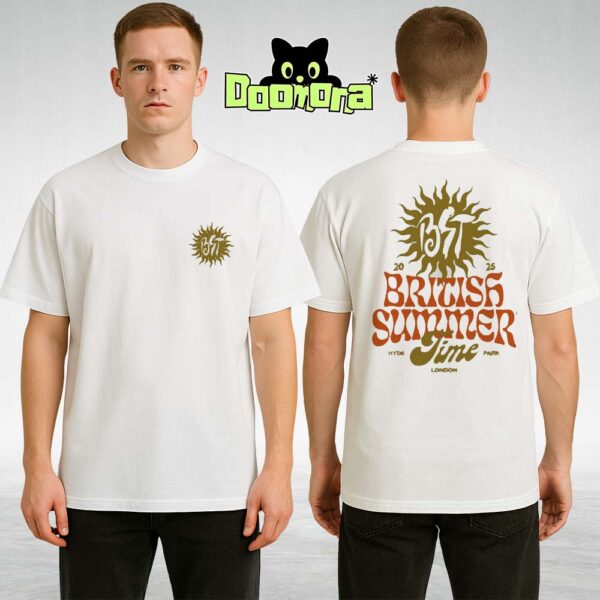 BST Hyde Park London 2025 British Summer Time Two Sides Unisex T-Shirt
