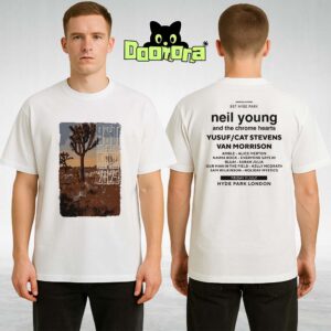 BST Hyde Park Neil Young and The Chrome Hearts 2025 Event Two Sides Unisex T-Shirt