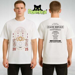 BST Hyde Park Zach Bryan Sunday 29th June Event Two Sides Unisex T-Shirt