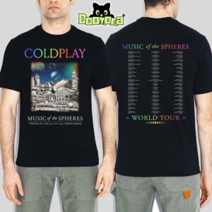 Coldplay Music Of The Spheres Tour At Rogers Stadium In Toronto ON On July 7 8 11 12 2025 Two Sides Unisex T-shirt