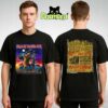 Iron Maiden Run For Your Lives World Tour 2025 France Tour Event Tee Eddie In The Catacombs Of Paris Two Sides Unisex T-Shirt