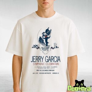 Jerry Garcia Symphonic Celebration At Red Rocks In Morrison CO On July 6 2025 T-Shirt