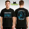 Iron Maiden Black Tour Tee Run For Your Lives Tour Tee At Gelsenkirchen-Bremen-Frankfurt-Stuttgart And Berlin On July 2025 Two Sides Unisex T-Shirt