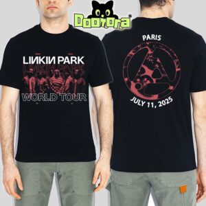 Linkin Park From Zero World Tour At Paris In Frace On July 11 2025 T-Shirt