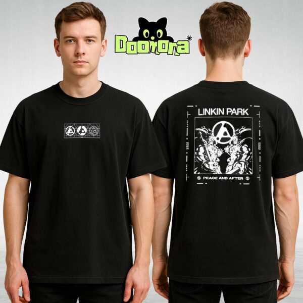 Linkin Park x Peace and After From Zero Japan 2025 Two-Sided Exclusive Tee – Official Unisex Tour T-Shirt