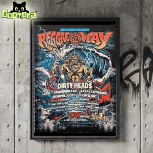 Reggae On The Way Festival Washington DC 2025 Concert Poster At Tacoma On July 12 2025 Home Decor Poster Canvas