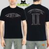 Travis Scott Jackboys II Logo Tee With Metallic Emblem Front And Back Design T-Shirt
