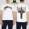 Travis Scott Jackboys Records Takedown Long Sleeve Shirt Brown Airbrush Number 2 Back Logo All Over Print Shirt